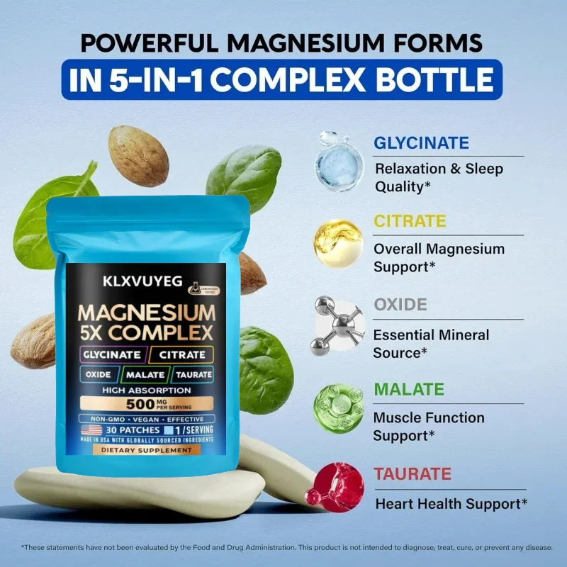 Natural Magnesium Relaxation Patch